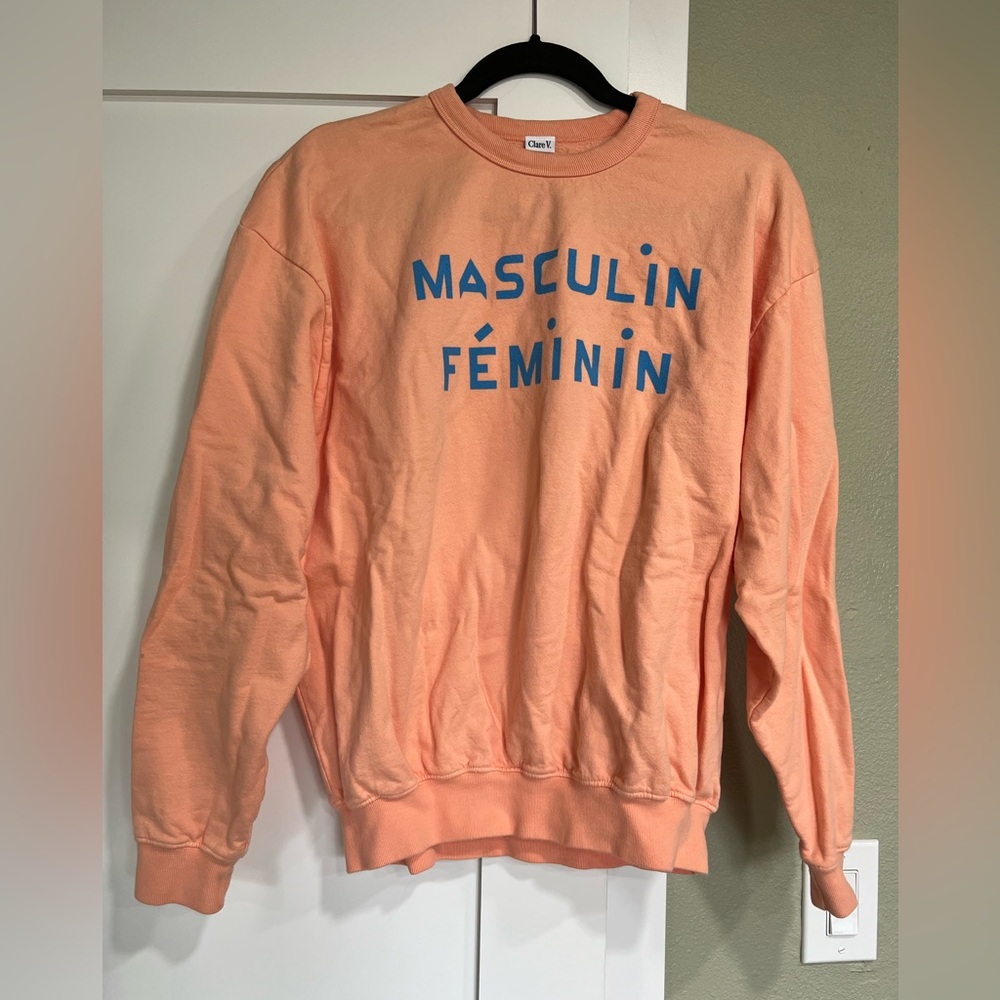 Clare V. Masculin Feminin Sweatshirt